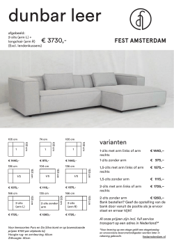 dunbar leer - FEST Amsterdam