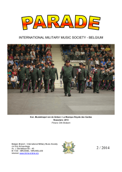 international military music society - belgium