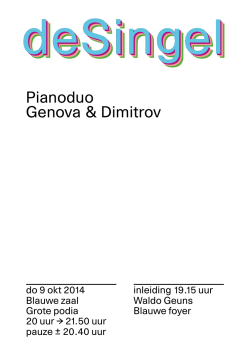 Genova and Dimitrov