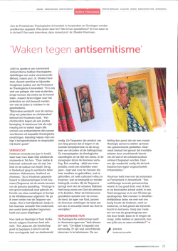 Interview Kerkinformatie - Protestantse Theologische Universiteit