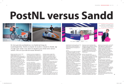 PostNL versus Sandd