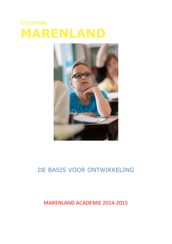 Hier - Stichting Openbaar Onderwijs Marenland