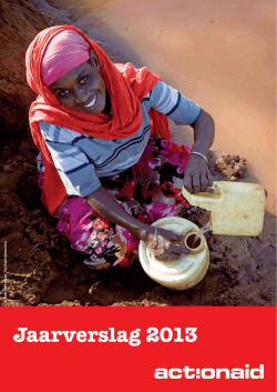 Jaarverslag 2013 - ActionAid International
