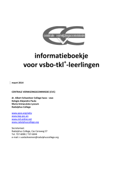 Download CVC infoboekje