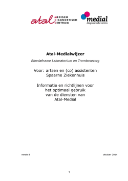 Atal-Medialwijzer Spaarne Ziekenhuis