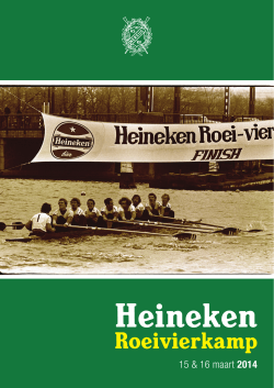 Persuitnodiging - Heineken Roeivierkamp