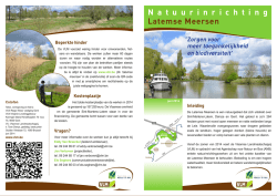 Flyer - Vlaamse Landmaatschappij