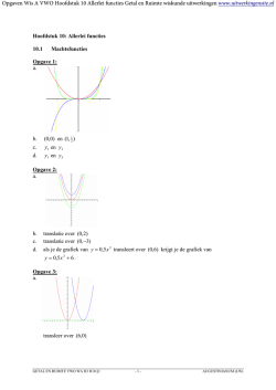 Hs10 Allerlei functies