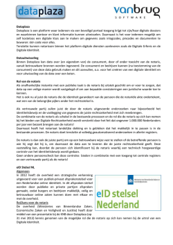 informatie Dataplaza