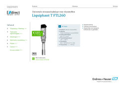 Liquiphant T FTL260 - E-direct
