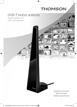DVB-T indoor antenna