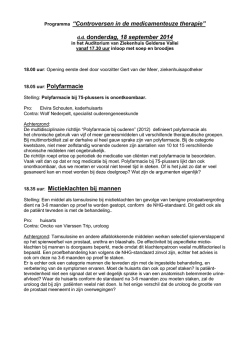 Programma - Ziekenhuis Gelderse Vallei