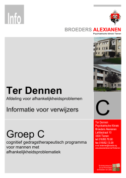 Ter Dennen Groep C - Broeders Alexianen Tienen