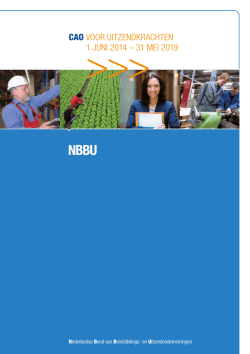 NBBU-cao voor Uitzendkrachten 2014-2019