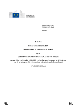 EUROPESE COMMISSIE Brussel, 18.12.2014 C(2014) 9672 final