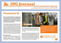 ING Journaal april 2014
