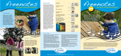 Freenotes brochure
