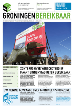 Editie Groningen Spoorzone