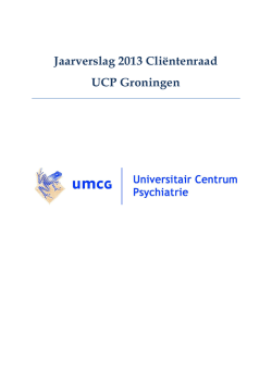 Jaarverslag CR 2013