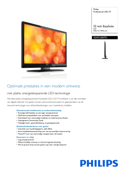 32HFL3007D/10 Philips Professional LED-TV