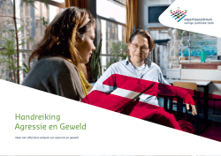 Handreiking Agressie en Geweld - Expertisecentrum Veilige