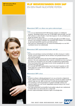 Vijf misverstanden over SAP én een paar nuchtere feiten