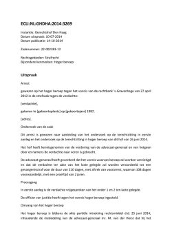 ECLI:NL:GHDHA:2014:3269