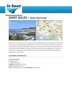 St Gilles - Rentaboat