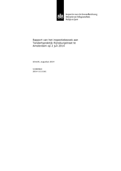 Rapport Tandarts Leijthuiser - Inspectie voor de Gezondheidszorg