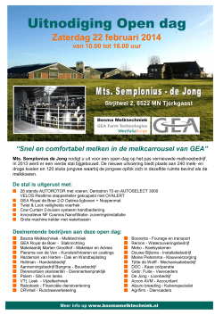 de Jong - GEA Farm Technologies