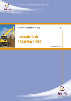 HYDRAULISCHE gRAAFMACHINES - fvb