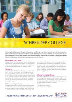 OSS03 factsheet schreuder slinge.indd