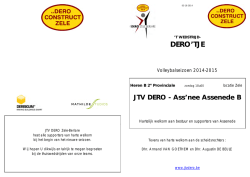 heren b - JTV Dero Zele