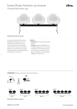 Eames Plastic Armchair op traverse