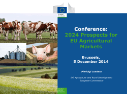 2024 Prospects for EU Agricultural Markets