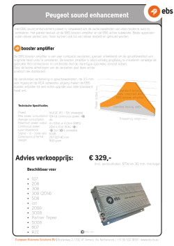 EBSbv 131104 leaflet sound enhancement Peugeot dealer-cons
