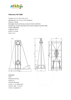 Vibrocorer SVC 500E