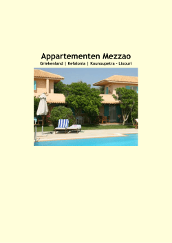 Appartementen Mezzao