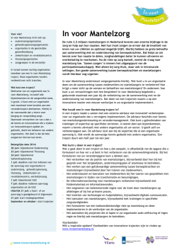Informatieleaflet deelnemen aan IvMZ