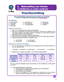 4. Behandeling van infectie - e-Bug