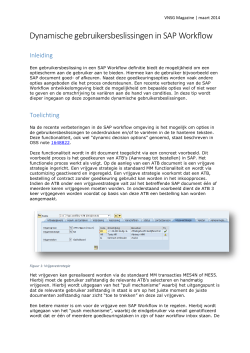 Dynamische gebruikersbeslissingen in SAP Workflow