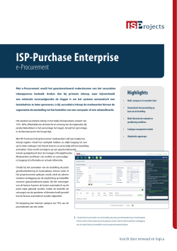 Lees meer over ISP-Purchase Enterprise