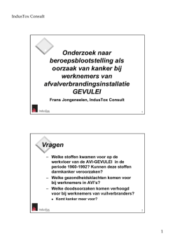 samenvattende eindpresentatie