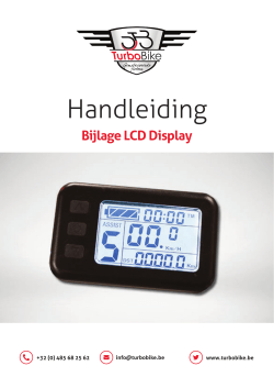 handleiding LCD
