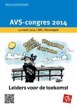 AVS-congres 2014 brochure