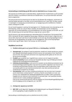 Samenvatting en toelichting op de Wet werk en zekerheid