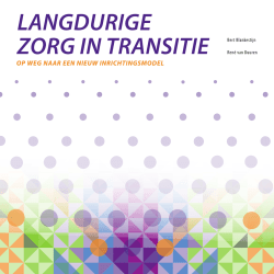 Handreiking Langdurige zorg in transitie (pdf)