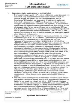 Informatieblad - TDM