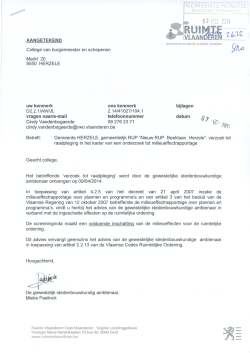 adviezen - Departement Leefmilieu, Natuur en Energie van de