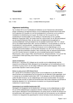 Landelijke Meldkamerorganisatie - Veiligheidsregio Brabant